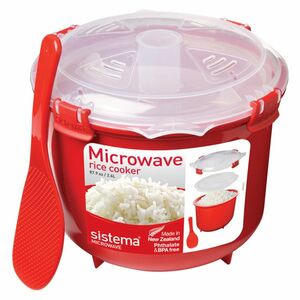 SISTEMA Microwave Rýžovar červený 2, 6 l obraz