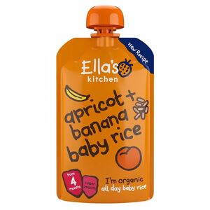 ELLA'S KITCHEN Dětská rýže banán a meruňka BIO 120 g obraz