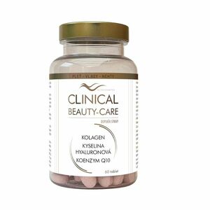 CLINICAL Beauty-care kolagen + kyselina hyaluronová + Q10 60 tablet obraz