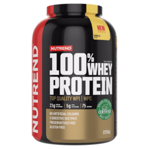 NUTREND 100 % Whey protein vanilka 2250 g obraz