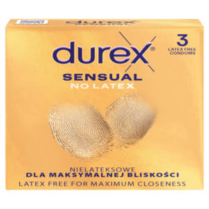 DUREX Sensual no latex 3 kusů obraz