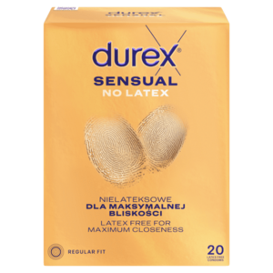 DUREX Sensual no latex 20 kusů obraz