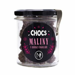 NATU Chocs maliny v 70% hořké čokoládě 90 g obraz