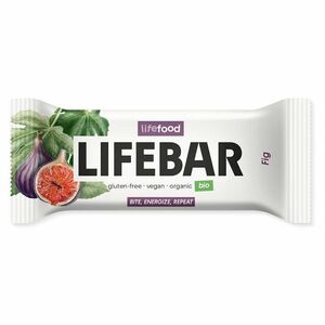 LIFEFOOD Lifebar tyčinka fíková RAW BIO 40 g obraz