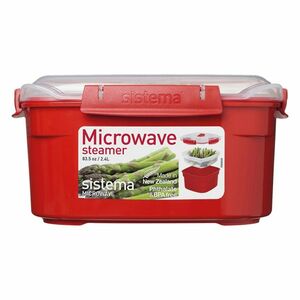 SISTEMA Microwave Napařovací krabička červená 2, 4 l obraz