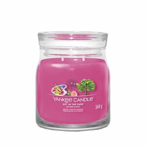 YANKEE CANDLE Signature Vonná svíčka střední 2 knoty Art in the Park 368 g obraz