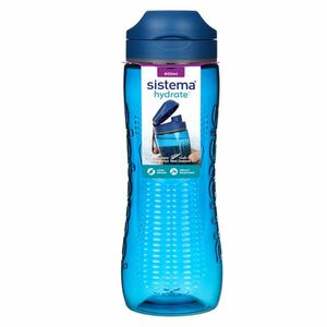 SISTEMA Hydrate Láhev Active Flip Top s brčkem modrá 800 ml obraz