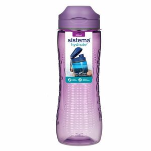 SISTEMA Hydrate Láhev Active Flip Top s brčkem fialová 800 ml obraz