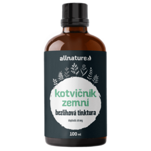 ALLNATURE Kotvičník bezlihová tinktura 100 ml obraz