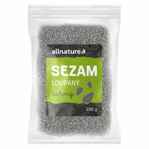 ALLNATURE Sezam černý 100 g obraz