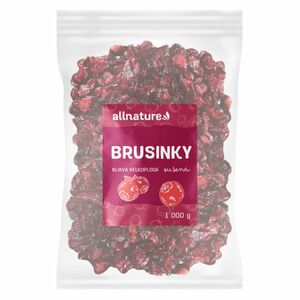 ALLNATURE Brusinka sušená 1000 g obraz