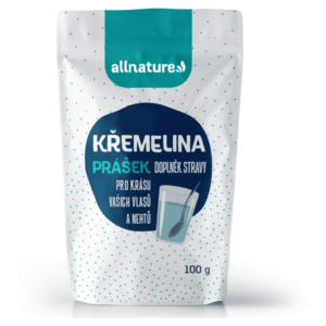 ALLNATURE Křemelina prášek 100 g obraz