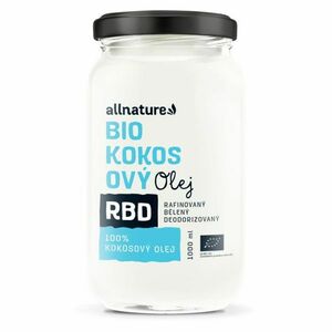 ALLNATURE Kokosový olej RBD bez vůně 1000 ml BIO obraz