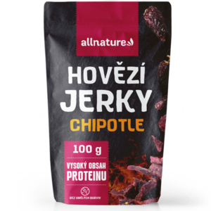 ALLNATURE BEEF Chipotle Jerky sušené maso 100 g obraz