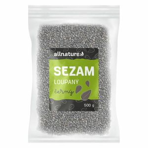 ALLNATURE Sezam černý 500 g obraz