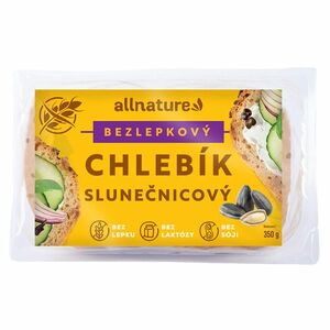 ALLNATURE Bezlepkový chlebík slunečnicový 350 g obraz