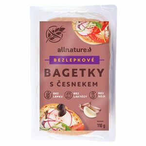 ALLNATURE Bezlepkové bagetky s česnekem 110 g obraz