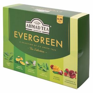 AHMAD TEA Evergreen tea collection zelené čaje 60 sáčků obraz