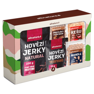 ALLNATURE Dárková sada slané mlsání 425 g obraz