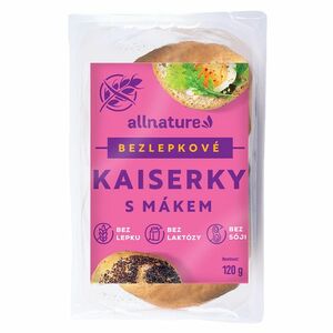 ALLNATURE Bezlepkové kaiserky s mákem 120 g obraz