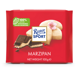 RITTER SPORT Čokoláda s marcipánem 100 g obraz