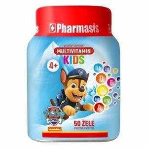 PHARMASIS Multivitamin kids Tlapková patrola želé pro děti modrá 50 ks obraz