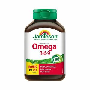 Jamieson Omega 3-6-9 1200 mg 150+50 tobolek obraz