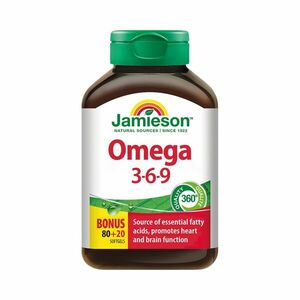 Jamieson Omega 3-6-9 1200 mg 100 tobolek obraz