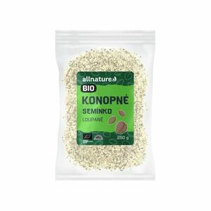 Allnature Konopné semínko loupané BIO 250 g obraz