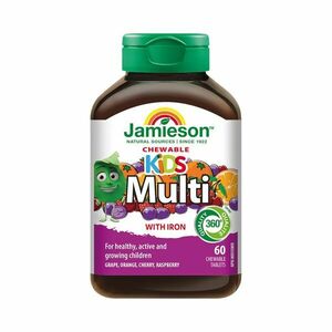 Jamieson Kids Multivitamin 60 cucacích tablet obraz