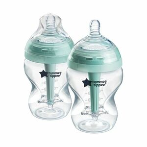 Tommee Tippee Advanced Anti-Colic Samosterilizační kojenecká lahev Pomalý průtok 0m+ 260 ml 2 ks obraz