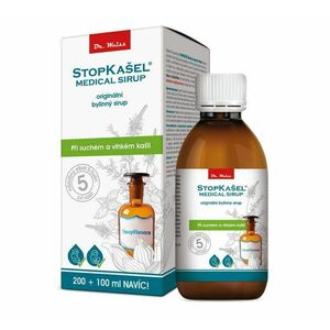 Dr. Weiss STOPKAŠEL Medical sirup 200+100 ml obraz