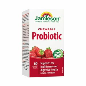 Jamieson Probiotic jahoda 60 cucacích tablet obraz