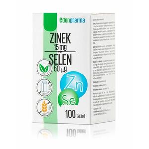 Edenpharma Zinek Selen 100 tablet obraz