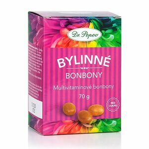 Dr. Popov Bylinné bonbony Multivitamín 70 g obraz