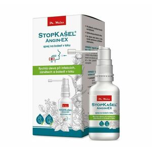 Dr. Weiss STOPKAŠEL Angin-EX bylinný sprej 30 ml obraz