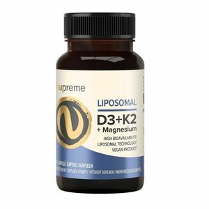 Nupreme Liposomal Vit. D3 + K2 30 kapslí obraz