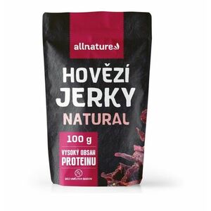 Allnature BEEF Natural Jerky sušené hovězí maso 100 g obraz