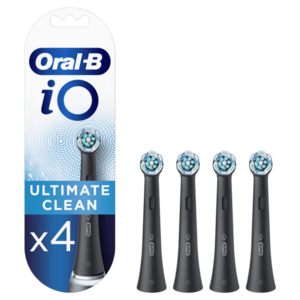 Oral-B iO Ultimate Clean Black náhradní hlavice 4 ks obraz