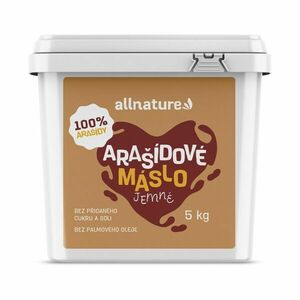 Allnature Arašídový krém jemný 5 kg obraz