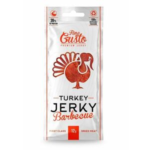 Fine Gusto Krůtí jerky BBQ 12 g obraz