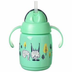 Tommee Tippee Superstar netekoucí hrnek Zelený 1 ks obraz