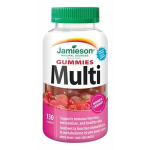 Jamieson Multi Gummies želatinové pastilky pro ženy 130 ks obraz