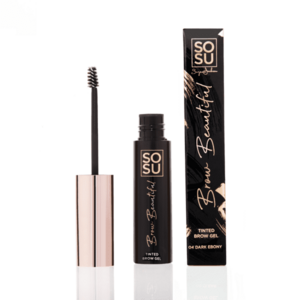 SOSU Cosmetics Brow Beautiful Gel na obočí 04 Dark Ebony 5 ml obraz