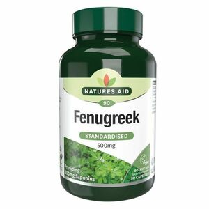 Natures Aid Pískavice řecké seno 500 mg 90 kapslí obraz