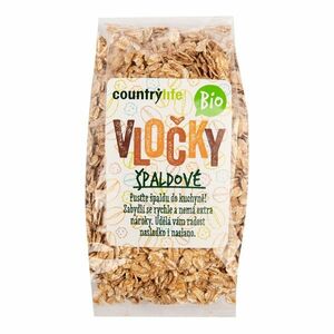 Country Life Vločky špaldové BIO 250 g obraz