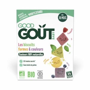 Good Gout BIO Sušenky barvy & tvary 10m+ 80 g obraz