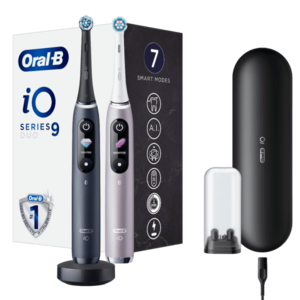 Oral-B iO9 Series Duo Black/Rose elektrický zubní kartáček 2 ks obraz