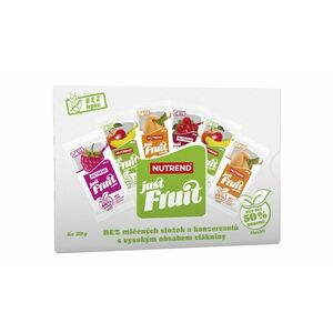 Nutrend Just Fruit mix příchutí dárkové balení 6x30 g obraz