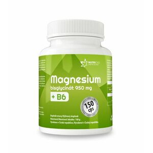 Nutricius Magnesium bisglycinát 950 mg + B6 150 kapslí obraz